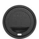 [TLB316] Lid Solo Dome Black for Hot Paper Cups TLB316-0004