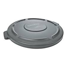 Rubbermaid Brute Round Container Lid Gray 55 Gallon