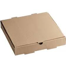 14x14x2" Pizza Box Plain Kraft Corrugated