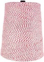 [RWV] Twine Red/White Variegated 4 Ply Bakery Closeout
