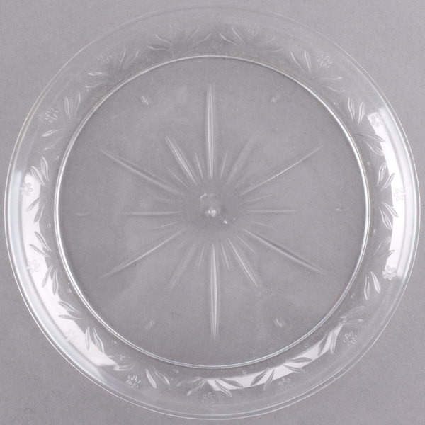 7" Clear Plate Crystal