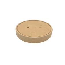 Paper Soup Lid Kraft for 8-16 oz Cups