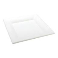 10" Square Plate Bagasse Compostable