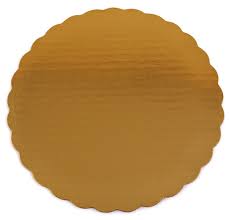 10" Cake Circle Gold