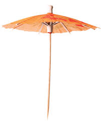 4" Drink Umbrella Parasol Pick