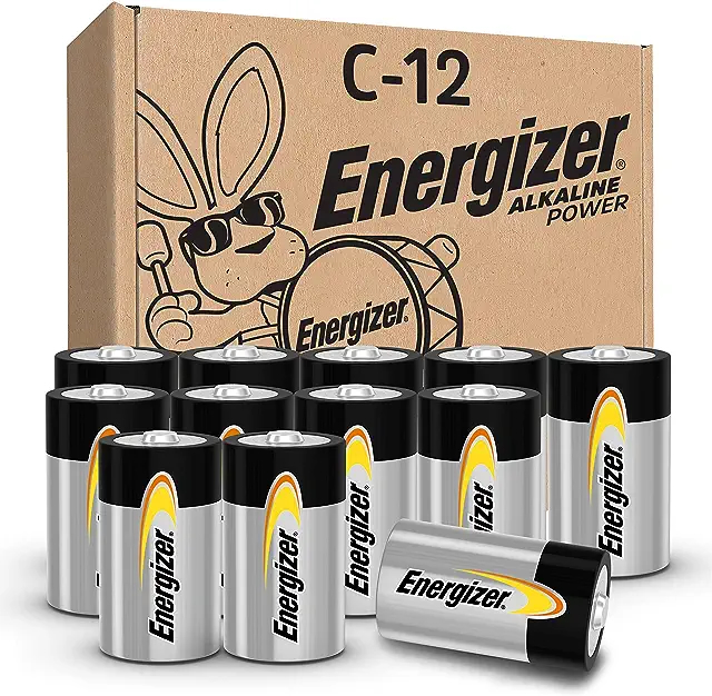 C Batteries Energizer Alkaline Power