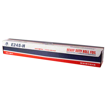 24"x500' Heavy Aluminum Foil Roll 80 Gauge