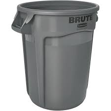 Rubbermaid Brute Vented Container Gray 10 Gallon