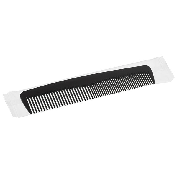 Black Comb 4.63" Individually Wrapped