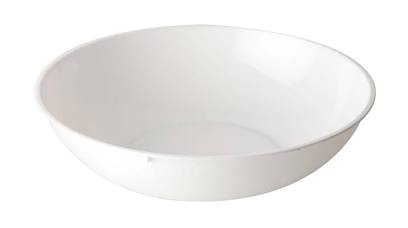 128 oz Bowl Round White Fineline