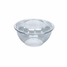 24 oz Clear Swirl Bowl Combo PET