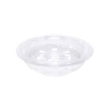 18 oz Clear Swirl Bowl Combo PET