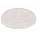 [PTLID-F92NS] Lid Flat 9 12 oz Clear No Vent PET