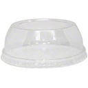 [PTLID-D98WH] Lid Dome Wide Hole 12/14 16 20 24 oz Clear PET