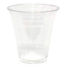 12/14 oz Clear Squat Plastic Cup PET