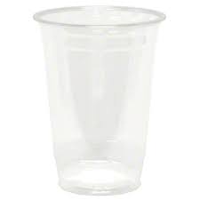 10 oz Clear Tall Plastic Cup PET