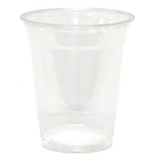 12 oz Clear Tall Plastic Cup PET