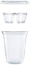 [PF35C2CP] 3.5 oz Two Comp Parfait Cup Combo Pack Closeout