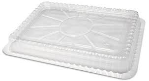 Lid Dome Clear for 4 lb Oblong Aluminum Pan PL405