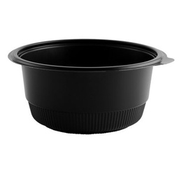 [M7240] 40 oz PP Bowl Black Micro M7240 7" Closeout