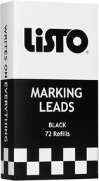 [LISTO-REFILL-BLACK] Listo 1620 Refill Lead Grease Black Closeout