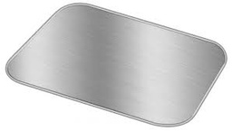 [L799] Lid Flat Board for 5 lb Oblong Aluminum Pan Aluminum Flat Board Closeout