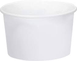 [VS508W] 8 oz Soup Cup Paper Squat White Closeout