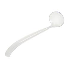 [3306-CL--SPEC] 2 oz Soup Ladle Clear Serving 3306-CL