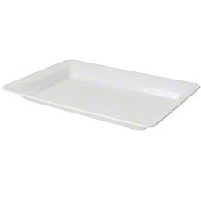 [EMI-1218-WH] 12x18" White Rectangle Platter Tray