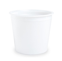 [CL168] 10 lb 168 oz Tub Container Natural HDPE