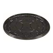 [CBRE16P] 16" Round Black Platter Tray D&W