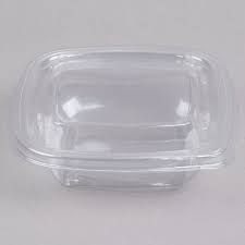 [C15008] 8 oz Bowl Square Clear Tamper Combo Closeout