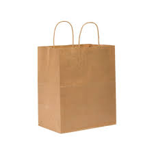 [BISTRO] 10x6.75x12" Bistro Bag Kraft Shopping Handle