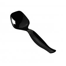 [B102S] Serving Spoon 8.5" Black 3302-BK