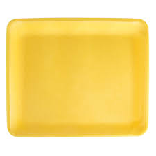 [9LYELLOW] Foam Tray 9L Yellow 12.31x9.25x1.19"