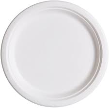 [7RP] PP7RP 7" Round Plate Bagasse Compostable