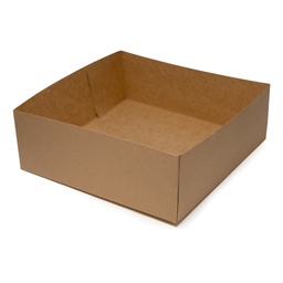 [600] Carry Out Utility Tray 200 Paper 10.5x10.5x3.68"