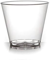 [5PG] 5 oz Tumbler Hard Plastic Glass 405-CL