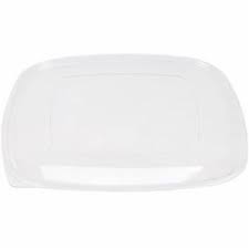 [54320] Lid Flat Square Clear PET for 320 oz Bowl