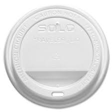 [TL38R2] TL38R2-0007  8 oz Lid Solo Dome White for Hot Paper Cups