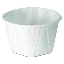 [325PB] 3.25 oz Paper Souffle Portion Cup Closeout