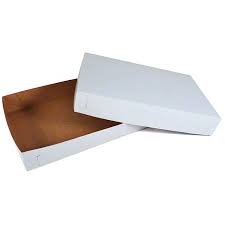 [281852CBC-SPEC] Cake Box Full Sheet Corrugated 2 pc 28x18x5"
