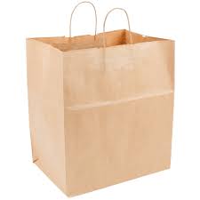 [SUPERSHOP] 14x10x15" Bag Kraft Shopping Handle