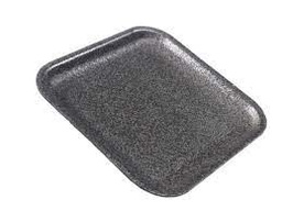 [14SBLACK] Foam Tray 14S 1S Black 5.25x5.25x.5"