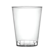[1PG] Cup Plastic Shot Glass 1 oz Hard