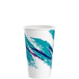 [16COLD] 16 oz Paper Cold Cup Jazz Closeout