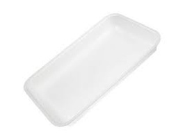 [15DWHITE] Foam Tray 15D 1525D White 14.75x8x1.13"