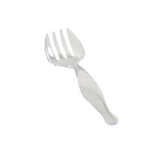 [101F] Serving Fork 8.5" Clear 3301-CL