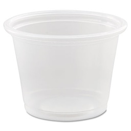 [075PC] 3/4 oz Souffle Portion Cup Plastic PP .75 Closeout