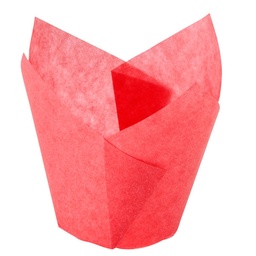 [TULIP-CUP-RED-SPEC] Tulip Baking Cup 2.25x4" Red